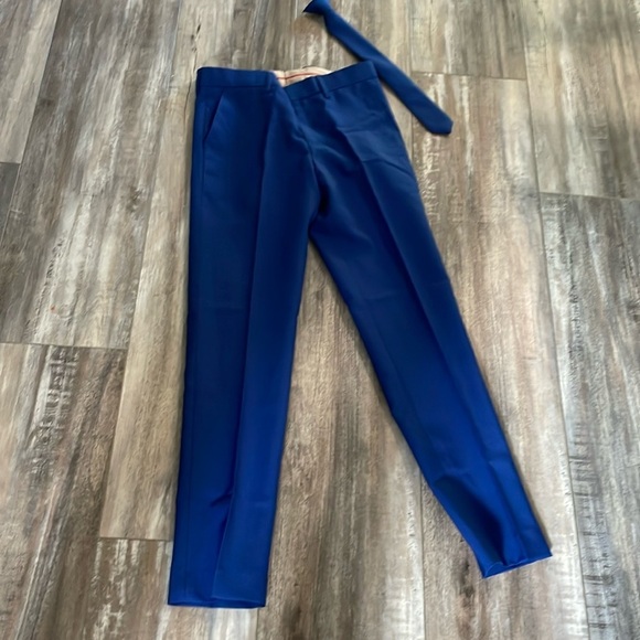 Youth OppoSuits blue dress pants and clip on tie size 14 NEW - Picture 2 of 3